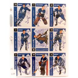1965-66 missing link parkhurts repring 21 cards