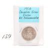 Image 1 : 1958 canadian silver dollar - BC commemorative *NO SHIPPING AVAILABLE*
