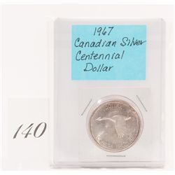 1967 canadian centennial dollar *NO SHIPPING AVAILABLE*