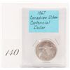 Image 1 : 1967 canadian centennial dollar *NO SHIPPING AVAILABLE*