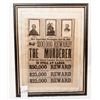 Image 1 : Framed nostalgic john wilkes booth wanted for