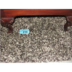 Approx 6F by 8F multi colored beige shag area rug