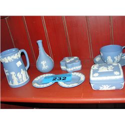 8pcs of wedgewood england art pottery