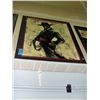 Image 1 : Framed spanish bull fighter print by artist keith