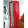 Image 1 : Red ikea curio cabinet