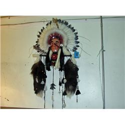 Great planes indian decorative wall hanging head