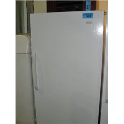 Danby white upright freezer