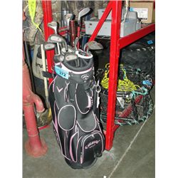 Caloway ladies golf bag with Fila right handed