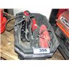 Image 1 : 2 black tool carrying boxes with 2 jigsaw