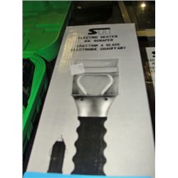 Electric heat ice scraper