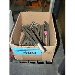 Box of tie down bolts