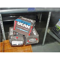 3 boxes of Ucan nail drive anchors
