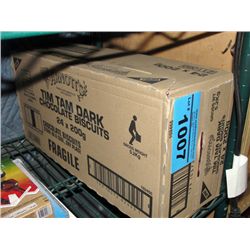 Case of tamtam dark chocolate biscuits