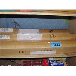 3 pottery barn black wooden tracking