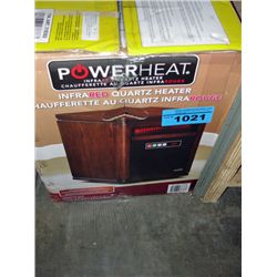 Power heat infared quartz heater