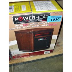 Power heat infared quartz heater
