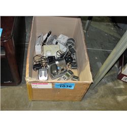 Box of cordless telephones