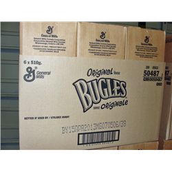 One case of original bugels snack chips