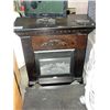 Image 1 : Fireplace mantel with electric fireplace insert