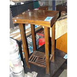 Wooden plant stand