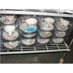 23 hot chocolate cup and saucer sets
