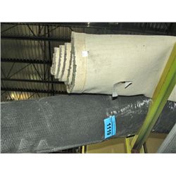 2 rolls of carpeting
