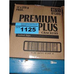 2 cases of premium plus crackers