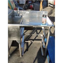 Commercial restuarant cooler stainless steel wash
