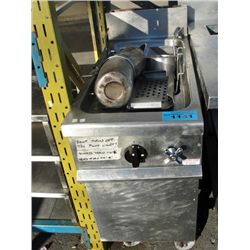 commercial stainless steel restuarant deep fryer