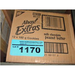 One case of ahoy extras milk chocolate peanut