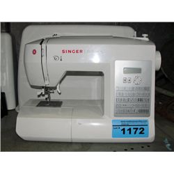 Singer brilliance digital sewing machine - as is