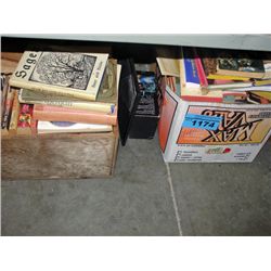 Shelf lot of assorted vintage books