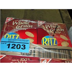 One case of ritz crackers