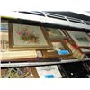 Image 1 : Shelf lot of framed pictures prints and original