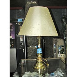 Brass based table lamp