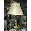 Image 1 : Brass based table lamp