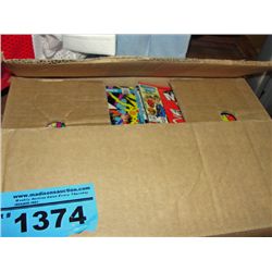 One box of collectors comics