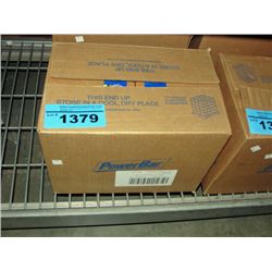 One case of power bar energy bars