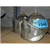 Image 1 : 2 medevil style english knight decorative helmet