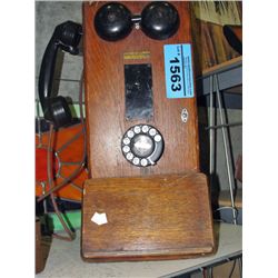Early 1900s northern electric company oak cased