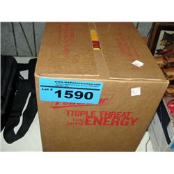 One case of power bar triple threat energy bars