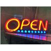 Image 1 : Lighted open sign