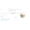 Image 1 : 10k gold 1.16carat custom made topaz and diamond
