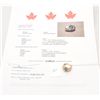 Image 2 : 10k gold 1.16carat custom made topaz and diamond