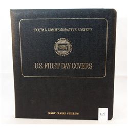 Postal commemorative society US first day covers