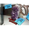 Image 1 : Amethyst crystal collectors stone