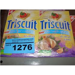 One case of triscuits