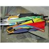 Image 1 : Large lot of assorted umbrellas