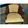 Image 1 : Wood and rattan uphosltered arm chair