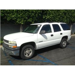 2001 CHEVROLET TAHOE